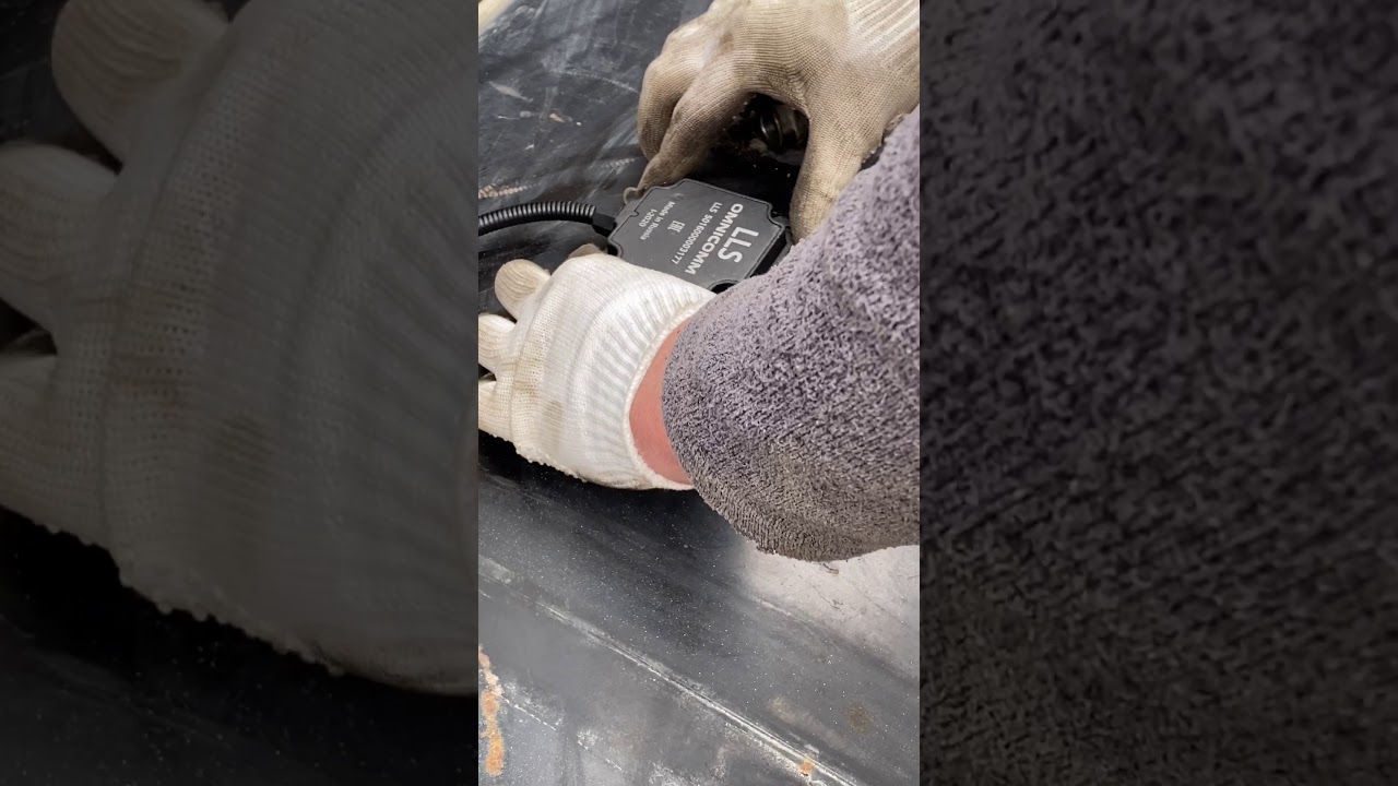 Установка датчика топлива с использованием УНУ